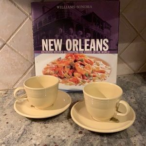 ⚜️Reproduction FIESTAWARE cup & saucer set(s)